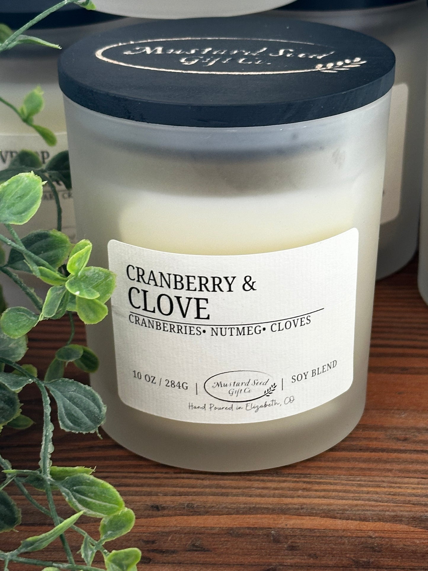 Frosted Jar Candles - In the Kitchen Collection