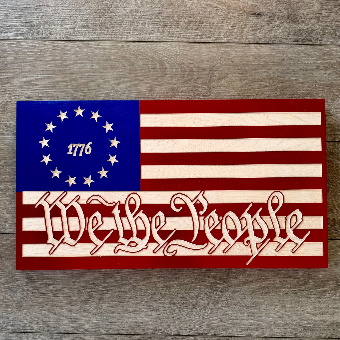 We The People American Flag