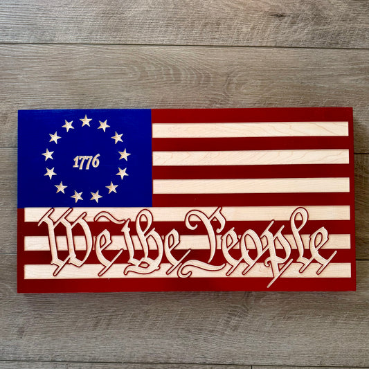 We The People American Flag
