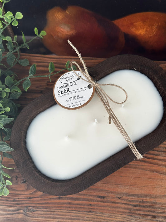 Dough Bowl Candle 3 wick - In the Kitchen Collection