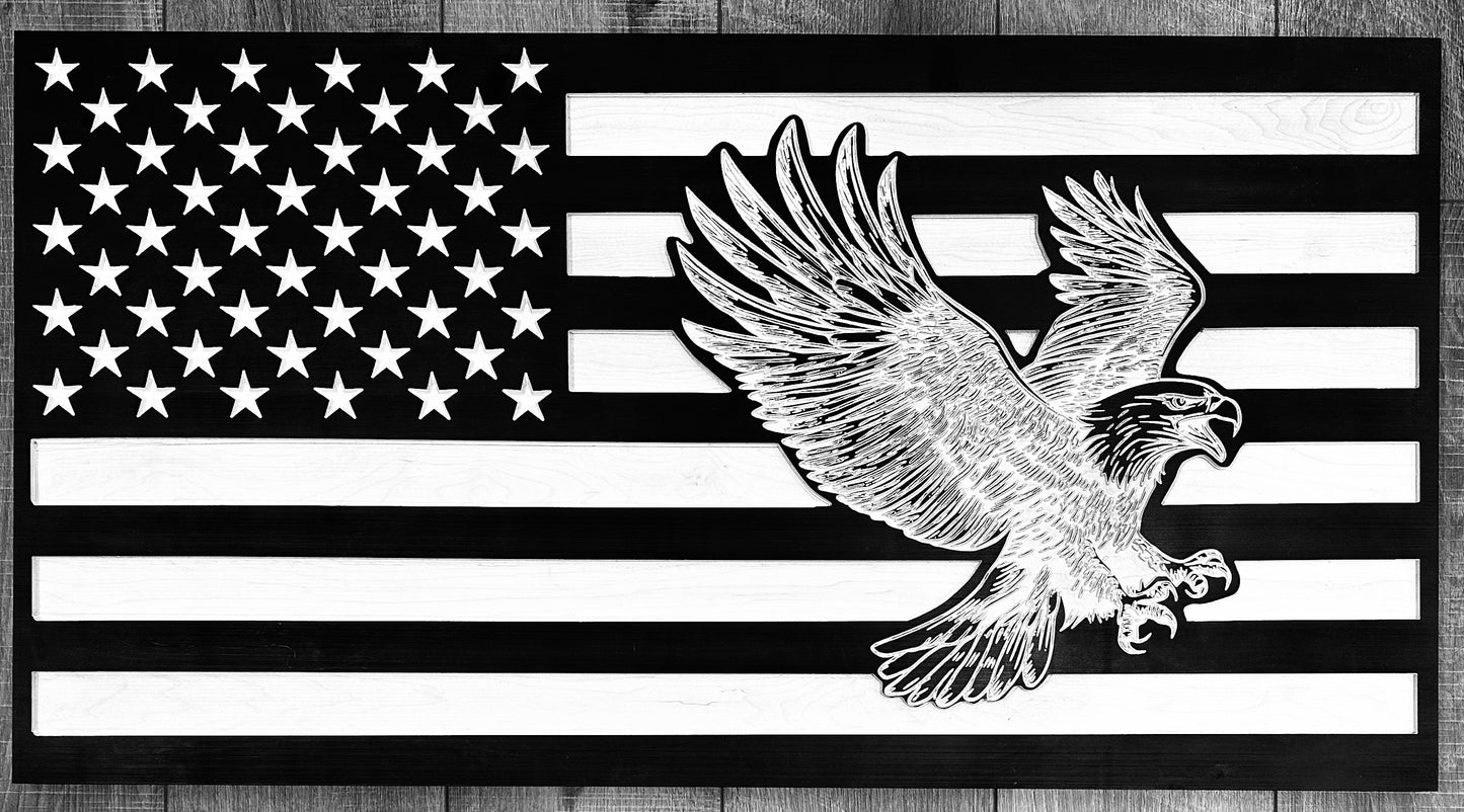 The Flag & Eagle